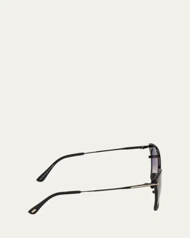 Tom Ford Faryn Dramatic Metal Cat-Eye Sunglasses | Thumbnail 5