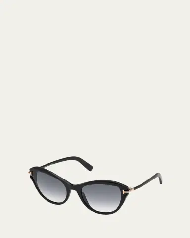 Tom Ford Leigh Acetate Cat-Eye Sunglasses | Thumbnail 6