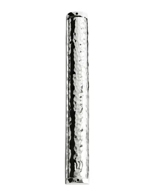 Michael Aram Hammertone Large Mezuzah, Silver