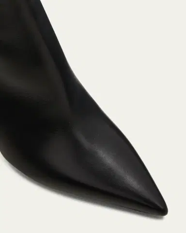 Christian Louboutin Kate Calfskin Red Sole Stiletto Knee Boots | Thumbnail 3