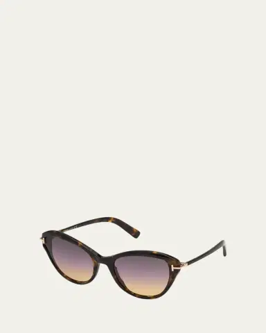 Tom Ford Leigh Acetate Cat-Eye Sunglasses | Thumbnail 4