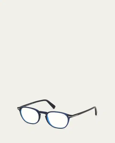Tom Ford Men's Two-Tone Square Optical Frames | Thumbnail 2