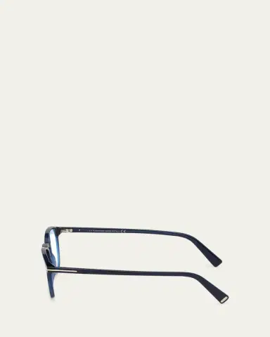 Tom Ford Men's Two-Tone Square Optical Frames | Thumbnail 3