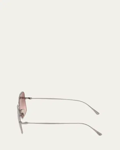 Tom Ford Keira Square Mirrored Metal Sunglasses | Thumbnail 3 Tom Ford Keira Square Mirrored Metal Sunglasses | Thumbnail 3