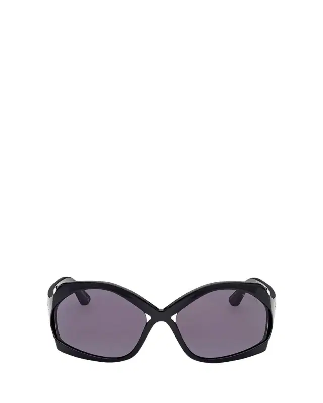 TOM FORD Cheyenne Cross-Bridge Acetate Butterfly Sunglasses