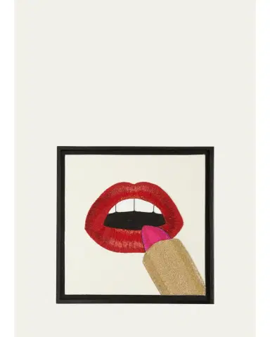 Jonathan Adler Lipstick Beaded Wall Art | Thumbnail 1