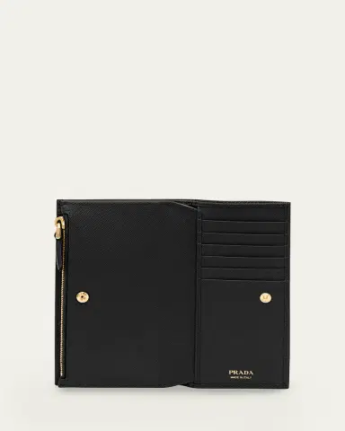Prada Long Saffiano Wallet | Thumbnail 4