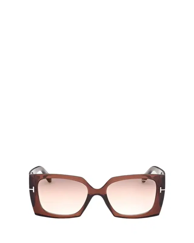 TOM FORD Jacquetta Square Injection Plastic Sunglasses