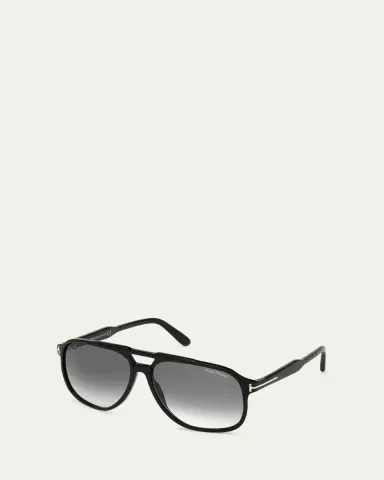 Tom Ford Men's Raoul Gradient Aviator Sunglasses | Thumbnail 2 Tom Ford Men's Raoul Gradient Aviator Sunglasses | Thumbnail 2