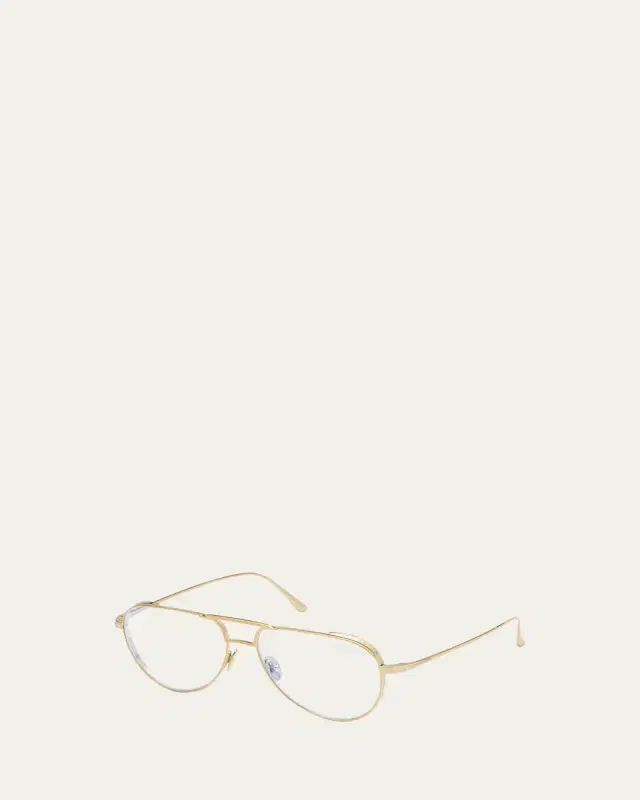 TOM FORD Titanium Aviator Optical Frames