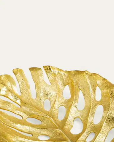 Michael Aram Golden Monstera Centerpiece | Thumbnail 5 Michael Aram Golden Monstera Centerpiece | Thumbnail 5