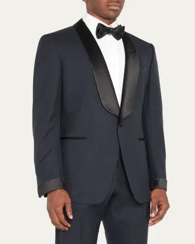 Tom Ford Men's O'Connor Shawl Wool Tuxedo | Thumbnail 3