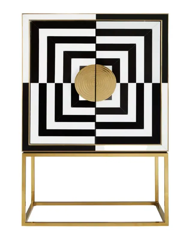 Jonathan Adler Pop Art Bar Cabinet