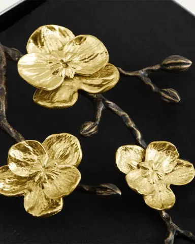 Michael Aram Gold Orchid Dinner Napkin Holder | Thumbnail 4