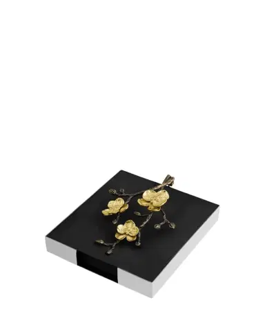 Michael Aram Gold Orchid Dinner Napkin Holder | Thumbnail 1