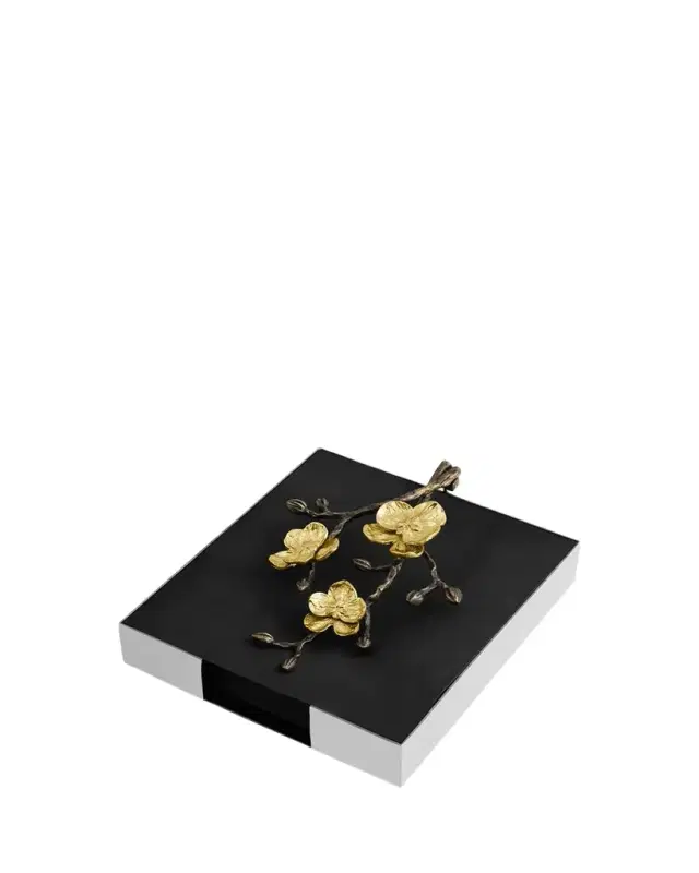Michael Aram Gold Orchid Dinner Napkin Holder