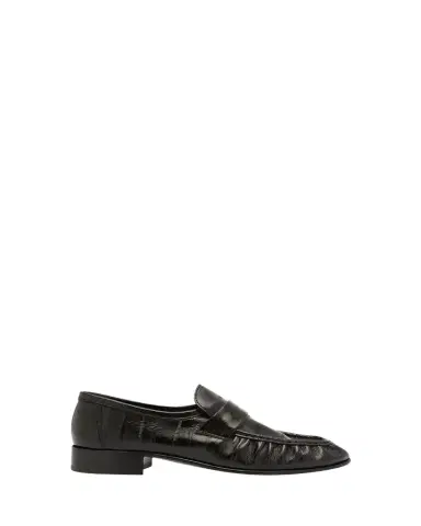 The Row Soft Leather Flat Loafers | Thumbnail 1