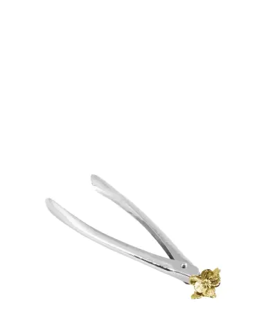 Michael Aram Gold Orchid Large Lock Spring Tongs | Thumbnail 1