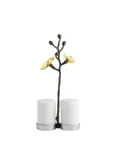 Michael Aram Gold Orchid Salt and Pepper Set | Thumbnail 1