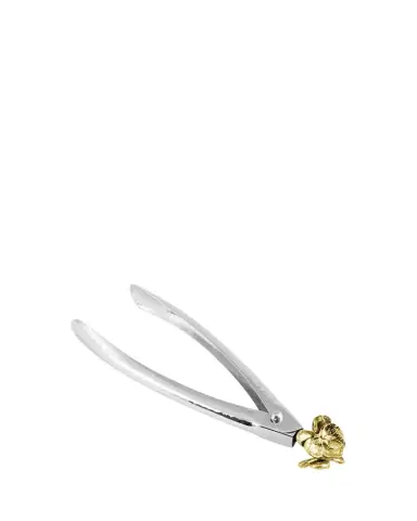 Michael Aram Gold Orchid Small Lock Spring Tongs | Thumbnail 1