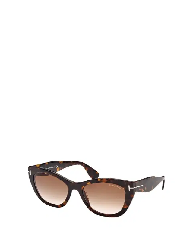 Cara Plastic Cat-Eye Sunglasses