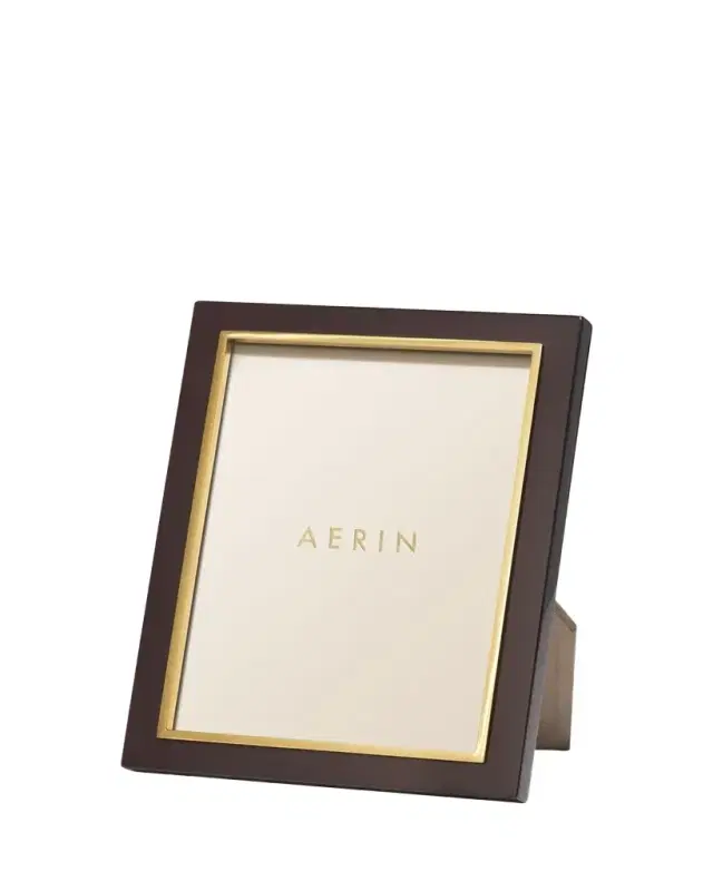 AERIN Chocolate Varda Lacquer Frame, 5x7