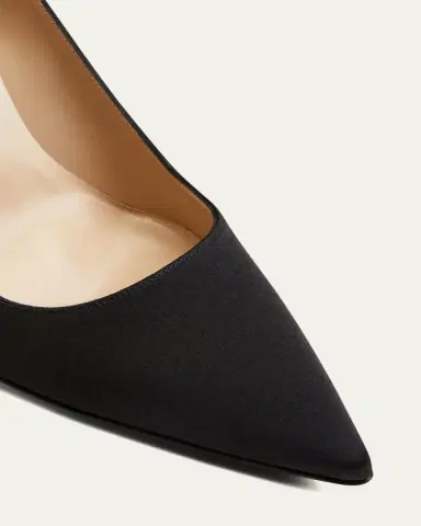Manolo Blahnik BB 90mm Satin Pumps | Thumbnail 5 Manolo Blahnik BB 90mm Satin Pumps | Thumbnail 5