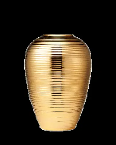 AERIN Calinda Ribbed 14" Tapered Vase | Thumbnail 2