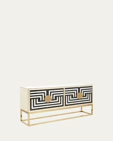 Jonathan Adler Op Art Credenza | Thumbnail 3 Jonathan Adler Op Art Credenza | Thumbnail 3