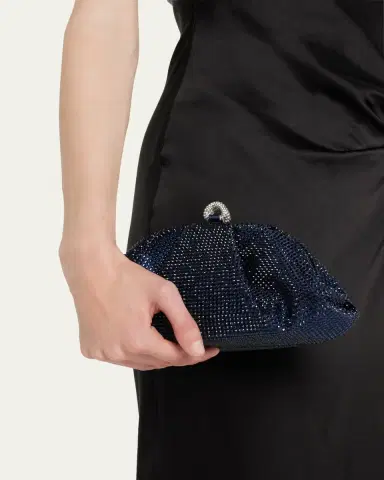 Judith Leiber Couture Gemma Pleated Crystal Clutch Bag | Thumbnail 2 Judith Leiber Couture Gemma Pleated Crystal Clutch Bag | Thumbnail 2
