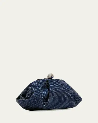 Judith Leiber Couture Gemma Pleated Crystal Clutch Bag | Thumbnail 3 Judith Leiber Couture Gemma Pleated Crystal Clutch Bag | Thumbnail 3