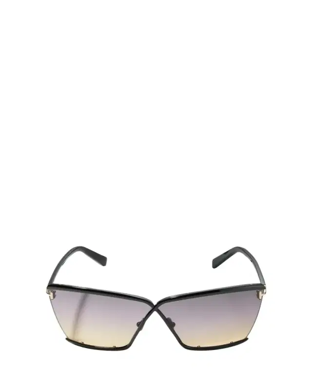 TOM FORD Elle 02 Acetate/Metal Butterfly Sunglasses