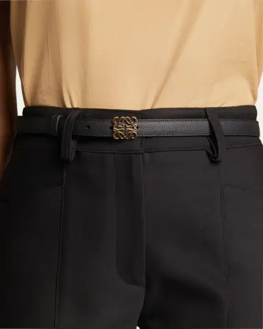 LOEWE Anagram Leather Belt | Thumbnail 2