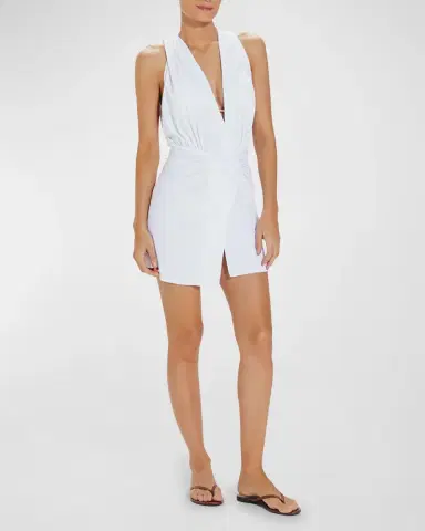 ViX Karina Coverup Mini Dress | Thumbnail 3 ViX Karina Coverup Mini Dress | Thumbnail 3
