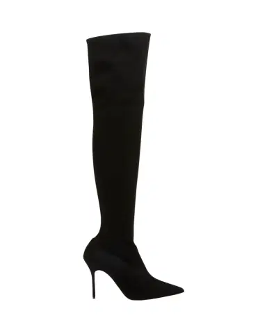 Manolo Blahnik Paschalarehi Suede Over-The-Knee Boots | Thumbnail 1 Manolo Blahnik Paschalarehi Suede Over-The-Knee Boots | Thumbnail 1