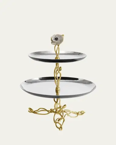 Michael Aram Anemone Two-Tier Etagere | Thumbnail 2