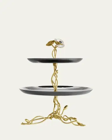 Michael Aram Anemone Two-Tier Etagere | Thumbnail 4