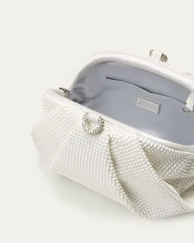 Judith Leiber Couture Gemma Pearly Rhinestone Top-Handle Bag | Thumbnail 4 Judith Leiber Couture Gemma Pearly Rhinestone Top-Handle Bag | Thumbnail 4