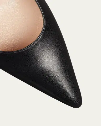 Gucci Anita Leather Stiletto Pumps | Thumbnail 3