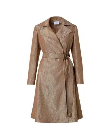 Akris punto Water-Repellent Double-Breast Belted Coat | Thumbnail 1 Akris punto Water-Repellent Double-Breast Belted Coat | Thumbnail 1