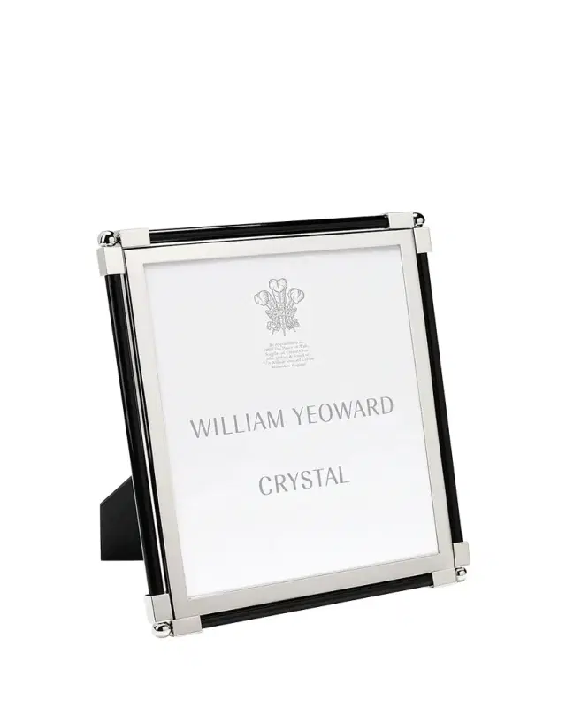 William Yeoward Crystal New Classic Black Frame, 8 x 10