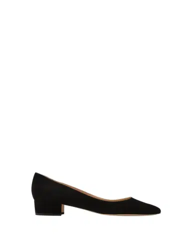 Manolo Blahnik Lista Suede Pumps | Thumbnail 1