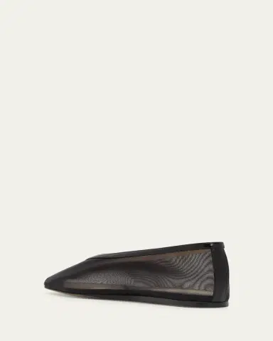 Le Monde Béryl Luna Mesh Ballerina Flats | Thumbnail 4