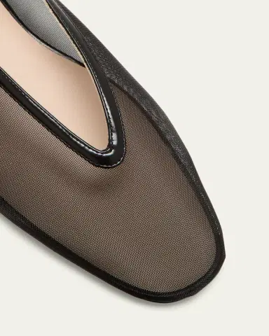 Le Monde Béryl Luna Mesh Ballerina Flats | Thumbnail 5