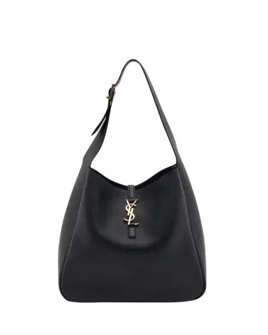 Saint Laurent Le 5 A 7 Large Shoulder Bucket Bag in Smooth Leather | Thumbnail 1 Saint Laurent Le 5 A 7 Large Shoulder Bucket Bag in Smooth Leather | Thumbnail 1