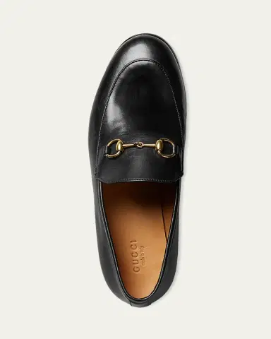 Gucci Jordaan Leather Bit Loafers | Thumbnail 5