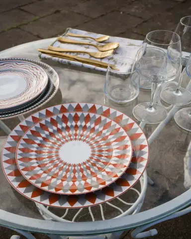 The Lino Armonia Dessert Plates, Set of 4 | Thumbnail 2