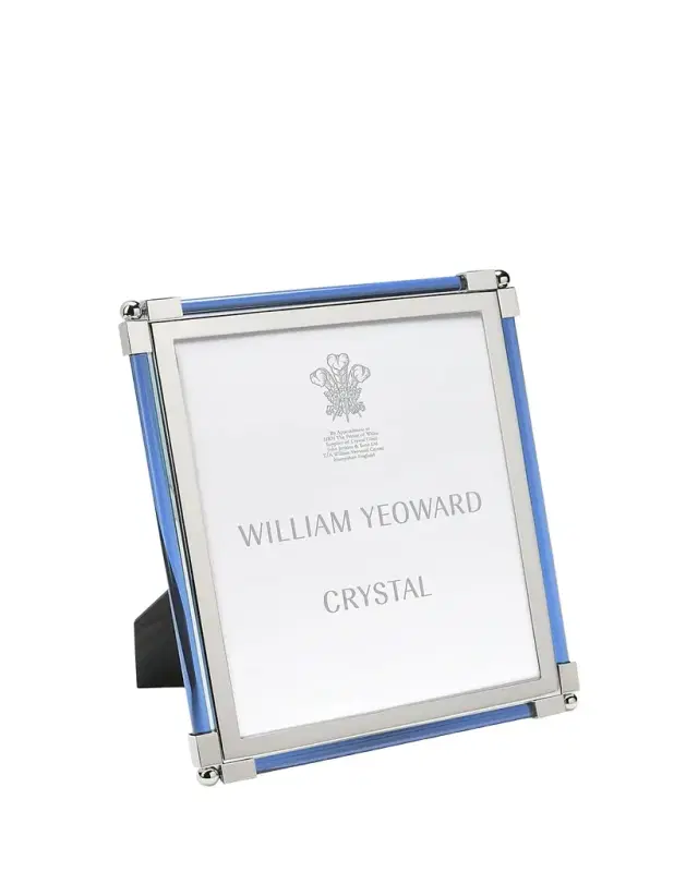 William Yeoward Crystal New Classic Blue Frame, 8 x 10