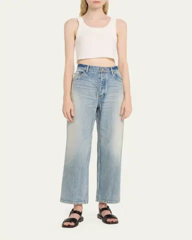 A.L.C. Halsey Cropped Scoop-Neck Tank Top | Thumbnail 2