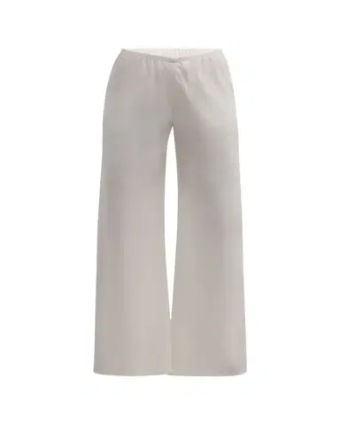 The Row Gala Wide-Leg Crepe Pants | Thumbnail 1 The Row Gala Wide-Leg Crepe Pants | Thumbnail 1
